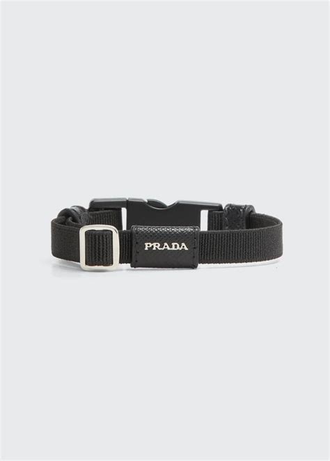 prada nylon bracelet.